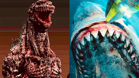 the meg vs godzilla.